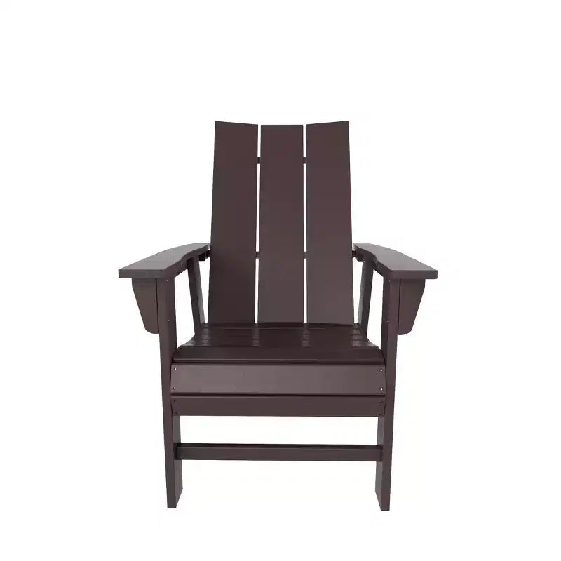 Ensemble de 5 pièces pour salle à manger d'extérieur WestinTrends : table ronde et chaises modernes avec accoudoirs