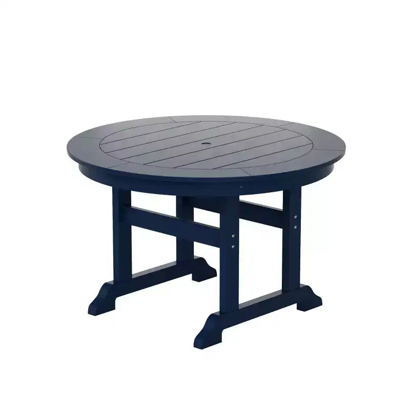 Ensemble de 5 pièces pour salle à manger d'extérieur WestinTrends : table ronde et chaises modernes avec accoudoirs
