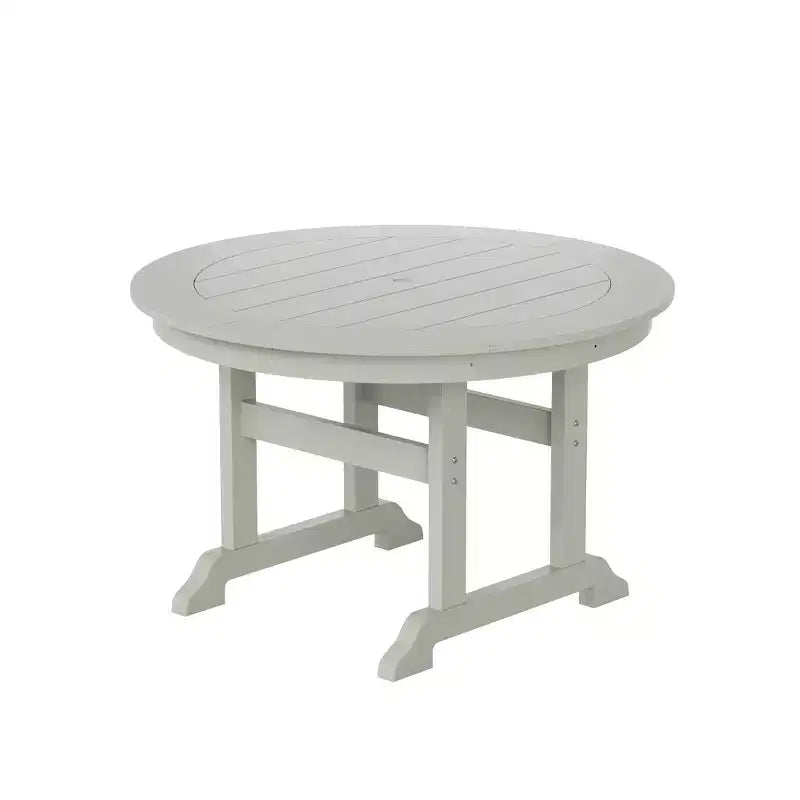 Ensemble de 5 pièces pour salle à manger d'extérieur WestinTrends : table ronde et chaises modernes avec accoudoirs