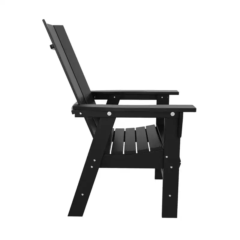 Ensemble de 5 pièces pour salle à manger d'extérieur WestinTrends : table ronde et chaises modernes avec accoudoirs