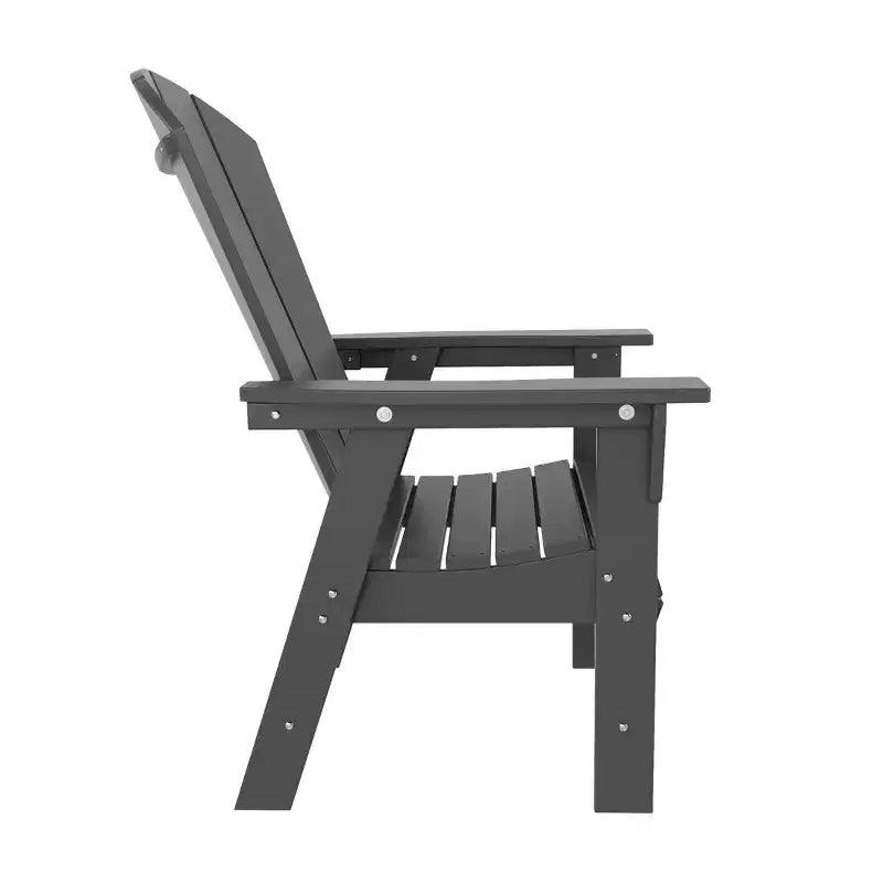WestinTrends Ensemble table de salle à manger carrée et 4 fauteuils à dossier incurvé 5 pièces pour patio extérieur