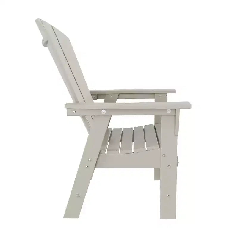 WestinTrends Ensemble table de salle à manger carrée et 4 fauteuils à dossier incurvé 5 pièces pour patio extérieur