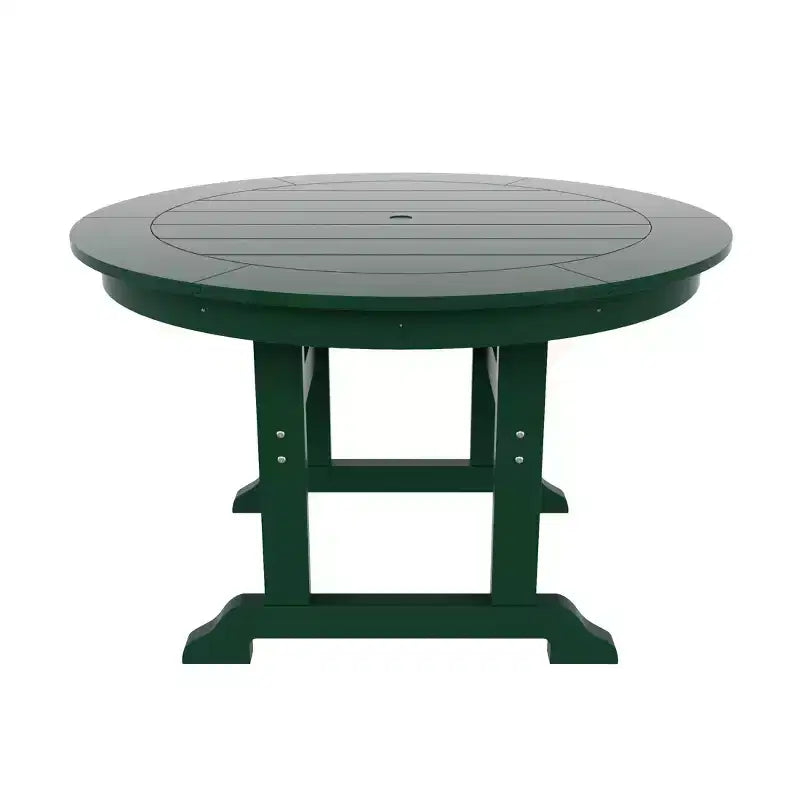 Ensemble de 5 pièces WestinTrends : Table de salle à manger ronde et fauteuils coquille pour extérieur