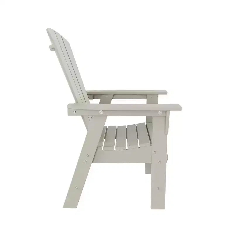 Ensemble de 5 pièces WestinTrends : Table de salle à manger ronde et fauteuils coquille pour extérieur