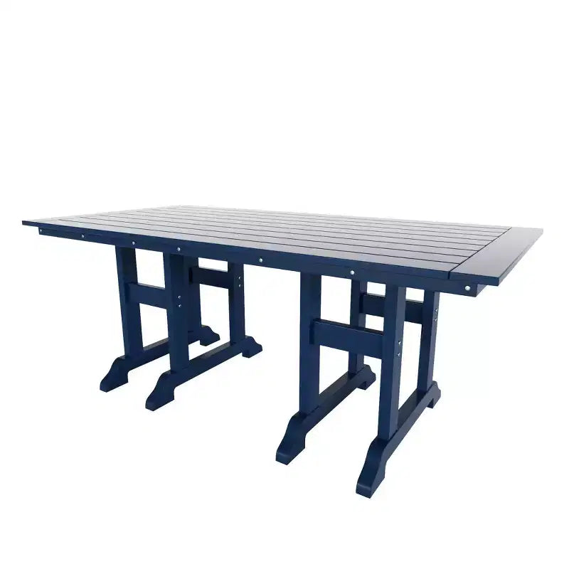 WestinTrends Ensemble repas de 7 pièces pour terrasse et jardin, table et fauteuils de jardin