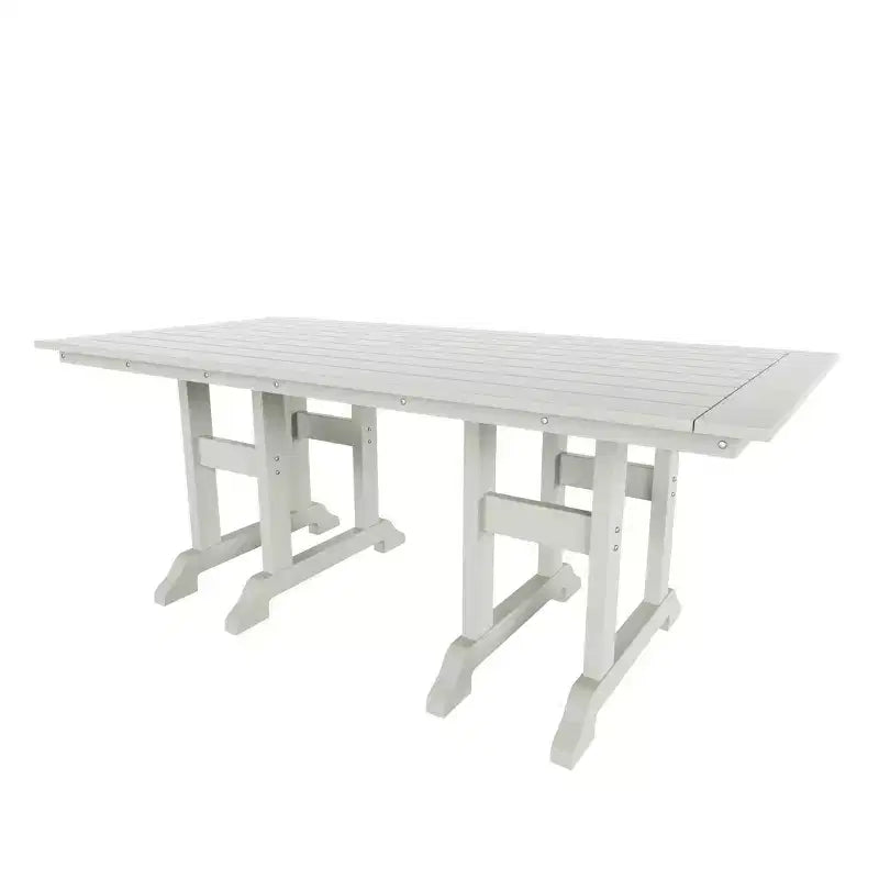WestinTrends Ensemble repas de 7 pièces pour terrasse et jardin, table et fauteuils de jardin