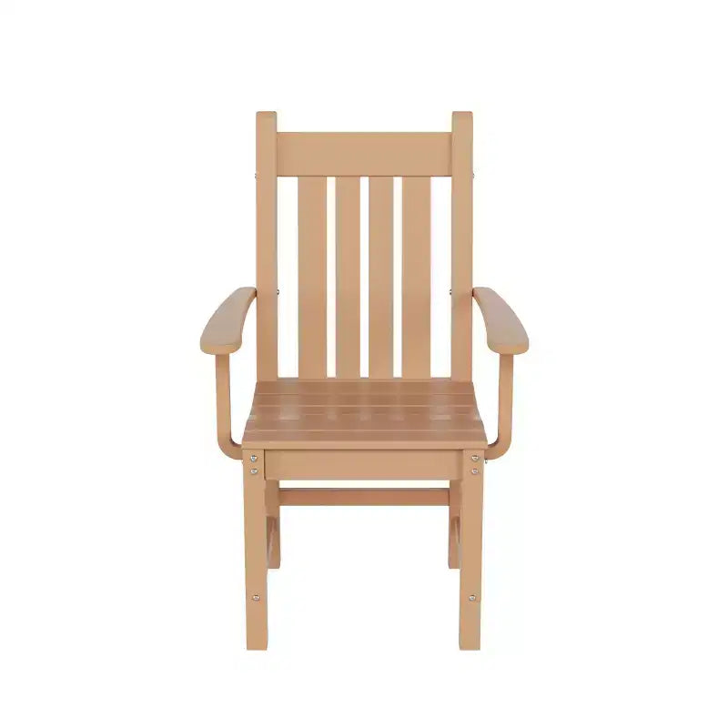WestinTrends Ensemble repas de 7 pièces pour terrasse et jardin, table et fauteuils de jardin