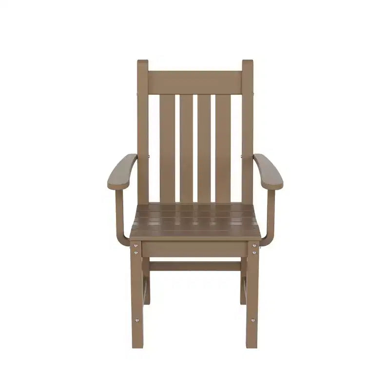 WestinTrends Ensemble repas de 7 pièces pour terrasse et jardin, table et fauteuils de jardin