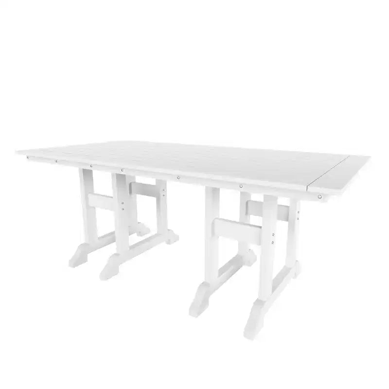 WestinTrends Ensemble repas de 7 pièces pour terrasse et jardin, table et fauteuils de jardin