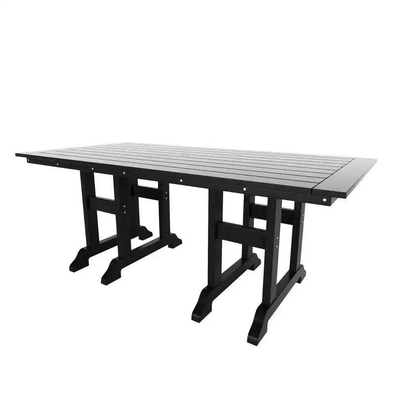 WestinTrends Ensemble repas de 7 pièces pour terrasse et jardin, table et fauteuils de jardin