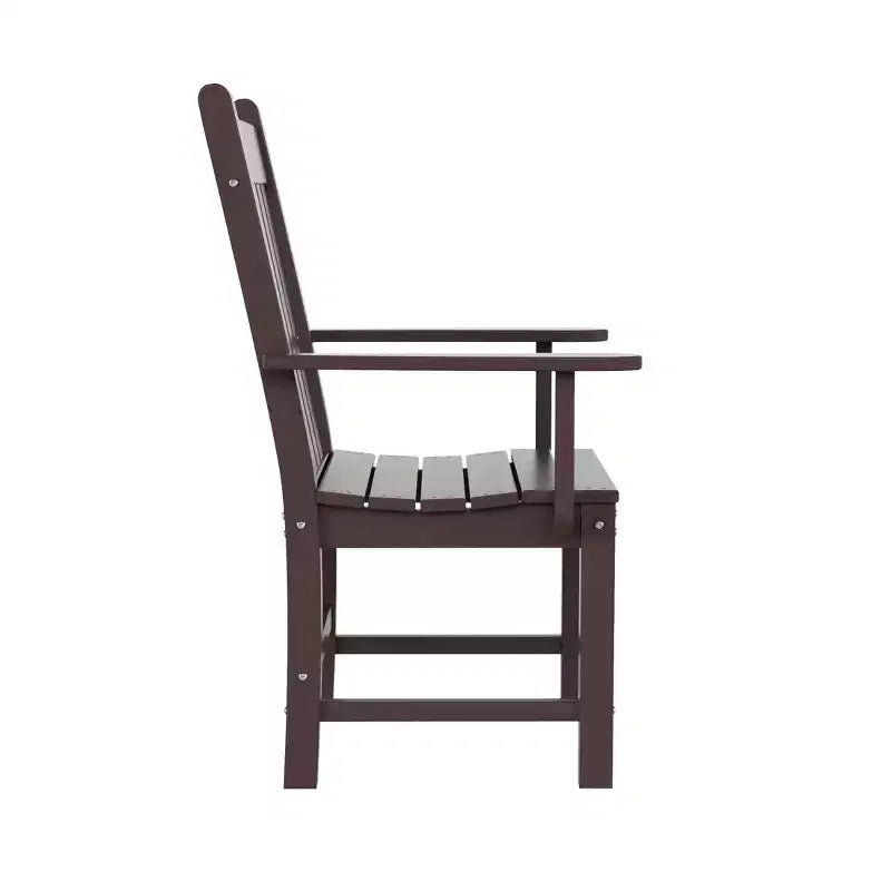 WestinTrends - Ensemble de salle à manger d'extérieur 6 pièces - Table et bancs avec fauteuils