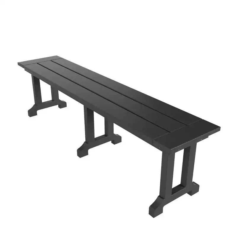 WestinTrends - Ensemble de salle à manger d'extérieur 6 pièces - Table et bancs avec fauteuils