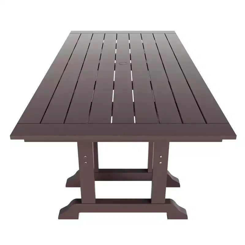 WestinTrends Ensemble de 7 pièces de salle à manger d'extérieur, table et chaises de patio