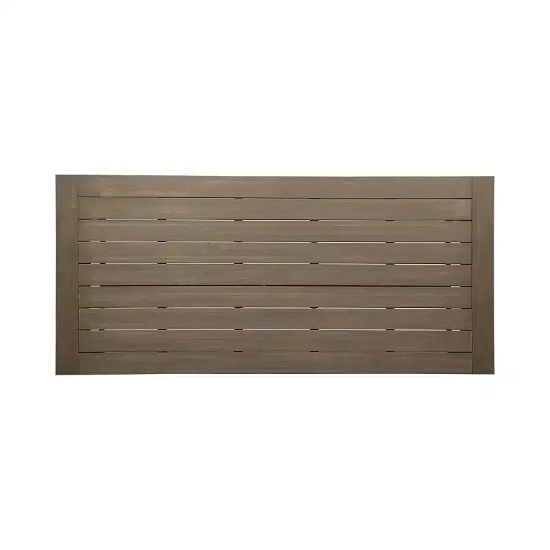 GDFStudio Ensemble de pique-nique chilien en bois d'acacia 3 pièces, gris/métal rustique